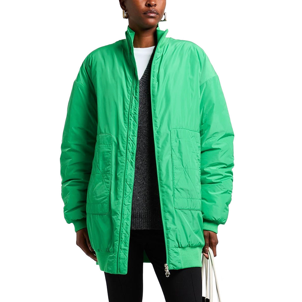 Patrizia Pepe Quilted Jacket Green — view 2