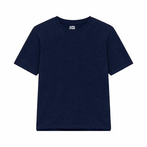 Alpha Studio Cotton Top Blue