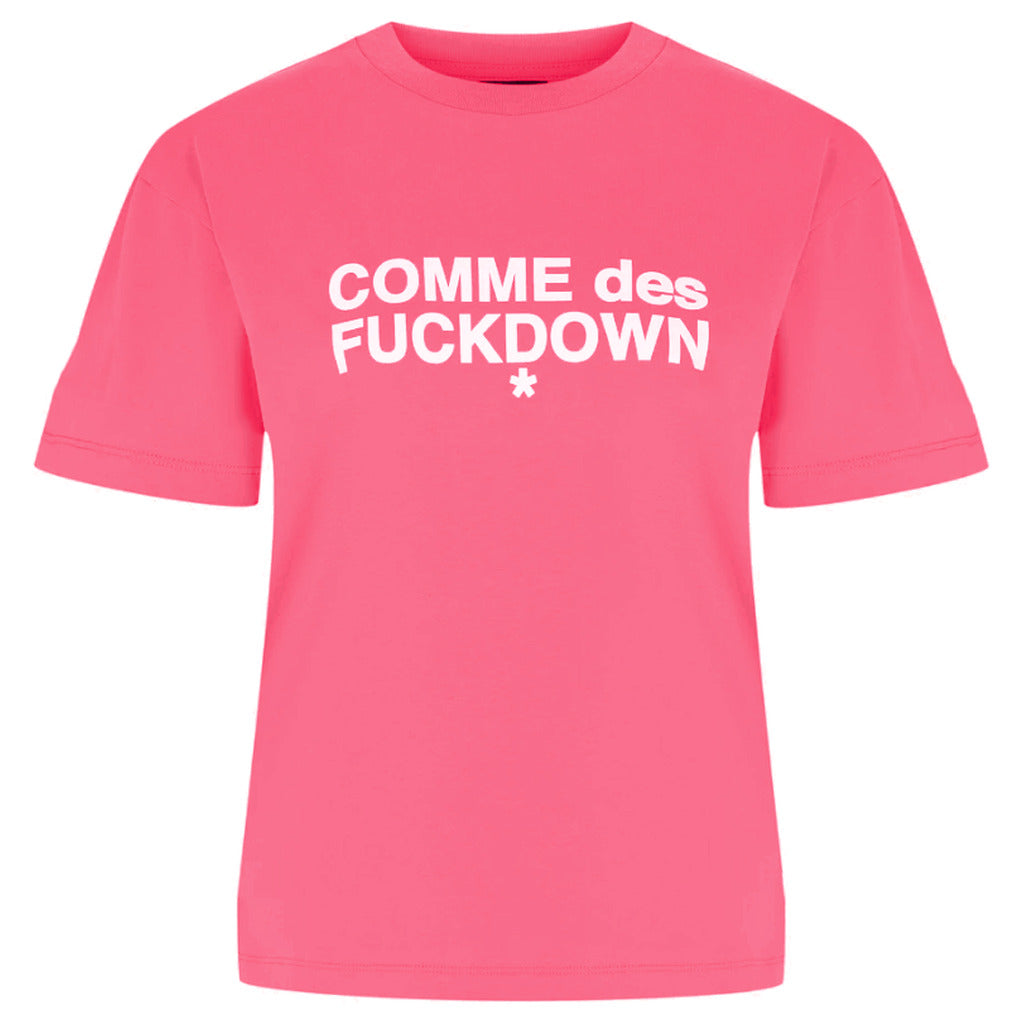Comme Des Fuckdown T-Shirt Stampa Logo