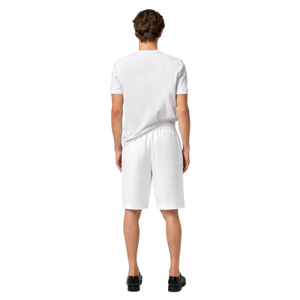 alpha studio - shorts - au-1471q-bianco