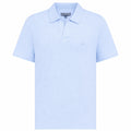 Vilebrequin Linen Polo Purple Blu