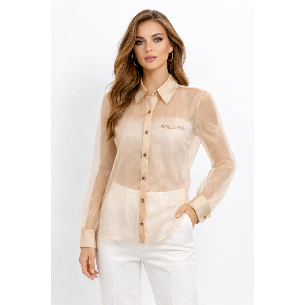Patrizia Pepe Shirt Astral Blush Beige — view 3