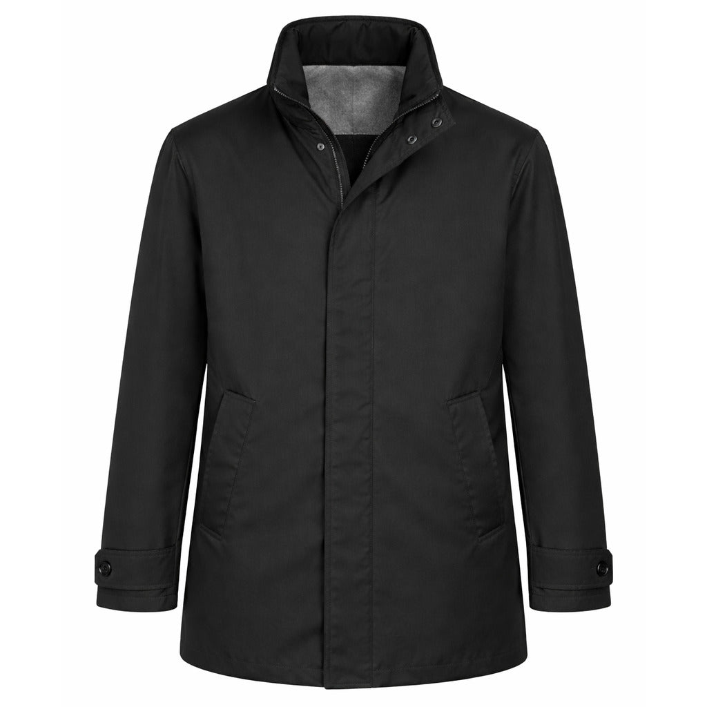 Loro Piana Wool Jacket Antipioggia Nera Gray — view 3