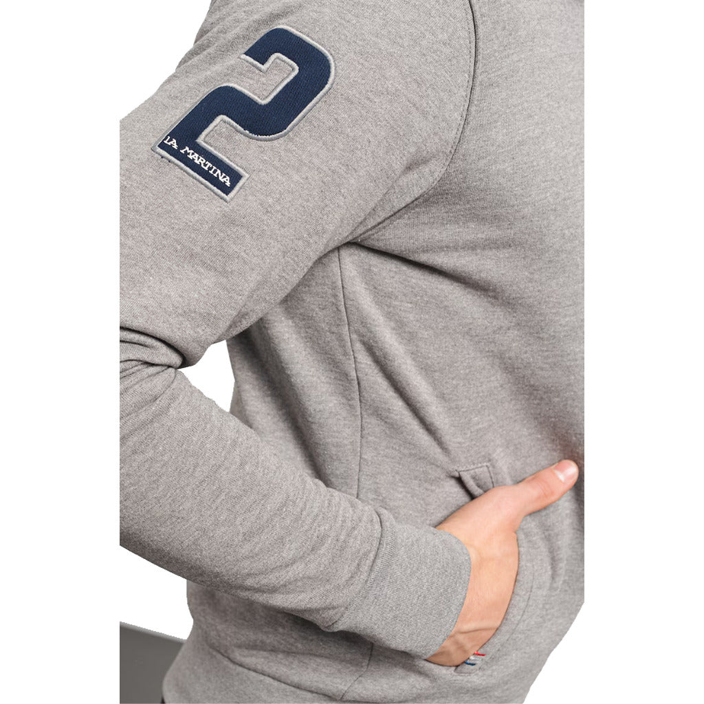 la martina - Sweatshirts - wmf301-fp563-grigio