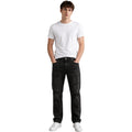 Dolce & Gabbana Cotton Jeans Strappati Regular Black