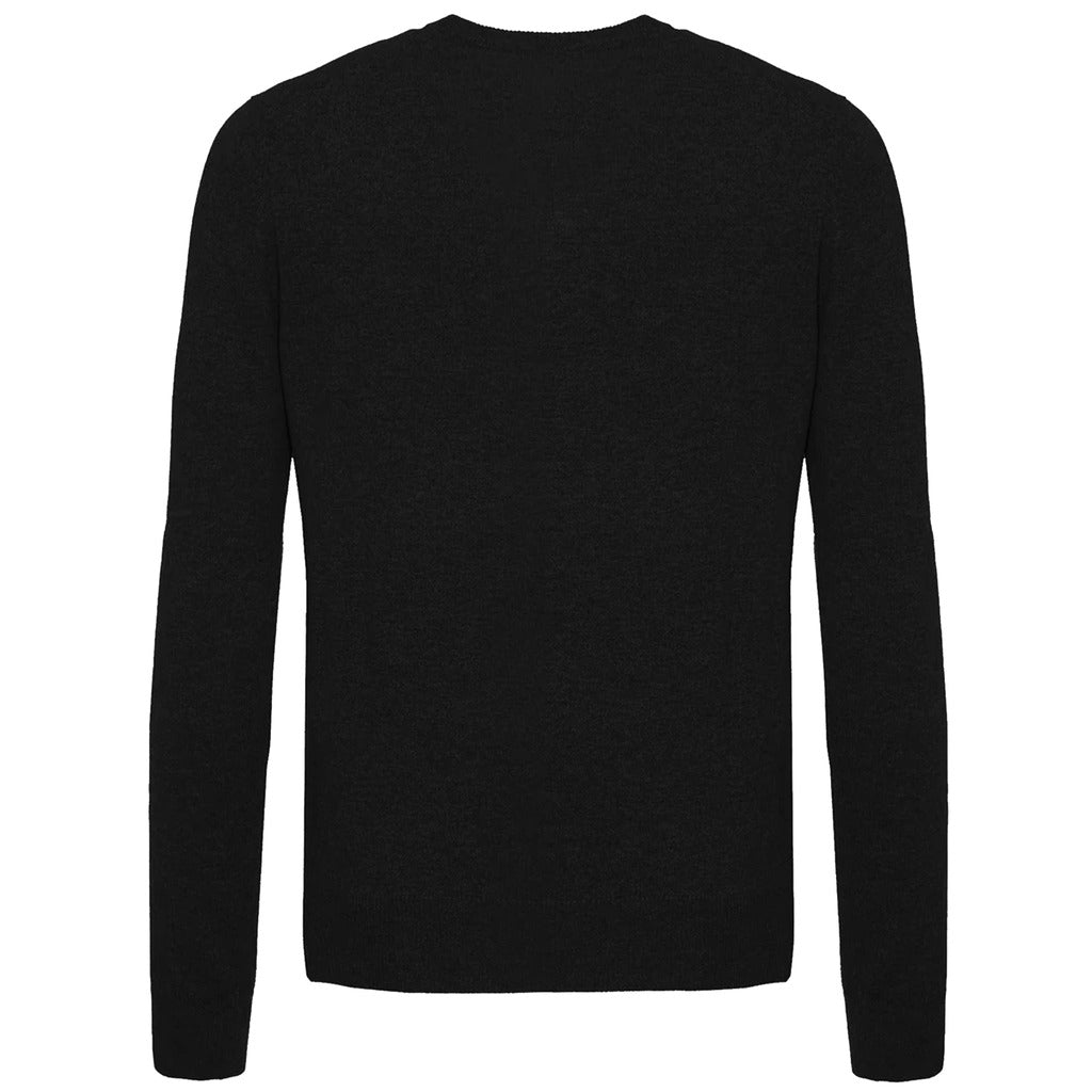 Malo Wool Paricollo Misto Cashmere Nero — view 3