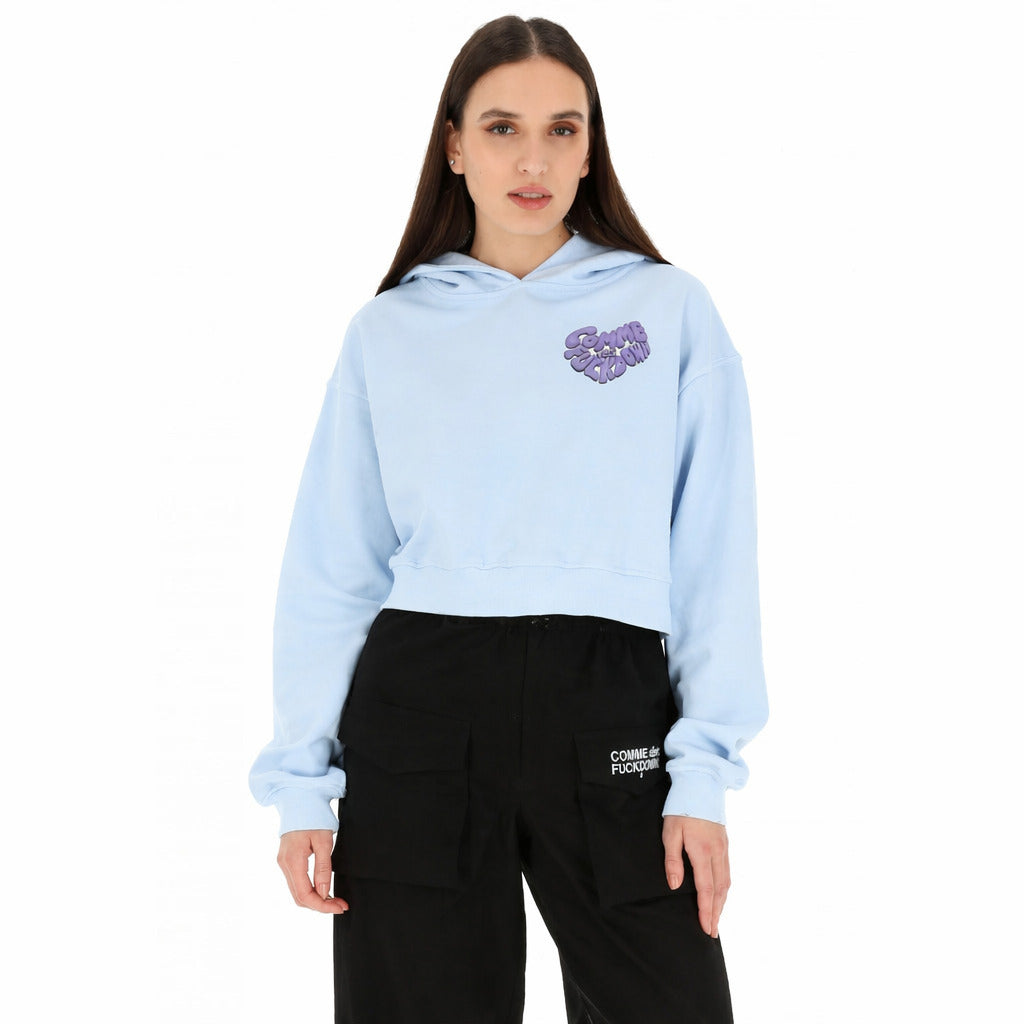 Comme Des Fuckdown Sweatshirt Short Stampe