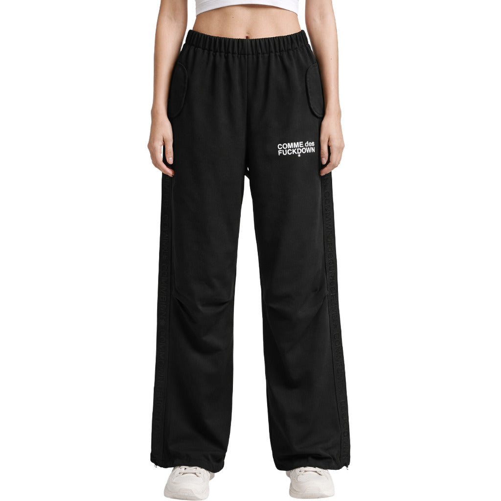 Comme Des Fuckdown Trousers Neri Black — view 2