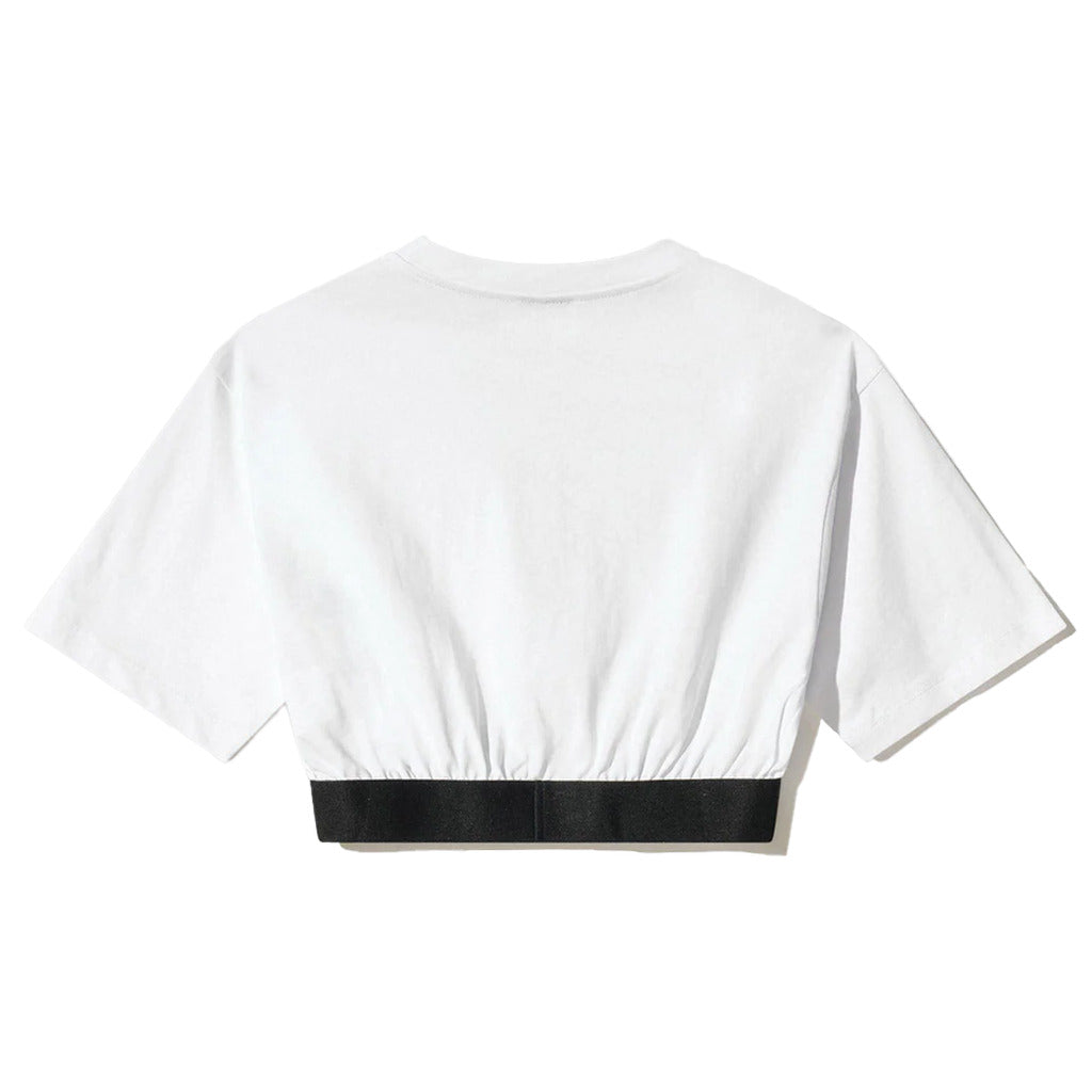 Comme Des Fuckdown Cotton T-Shirt Corta Elastico — view 2