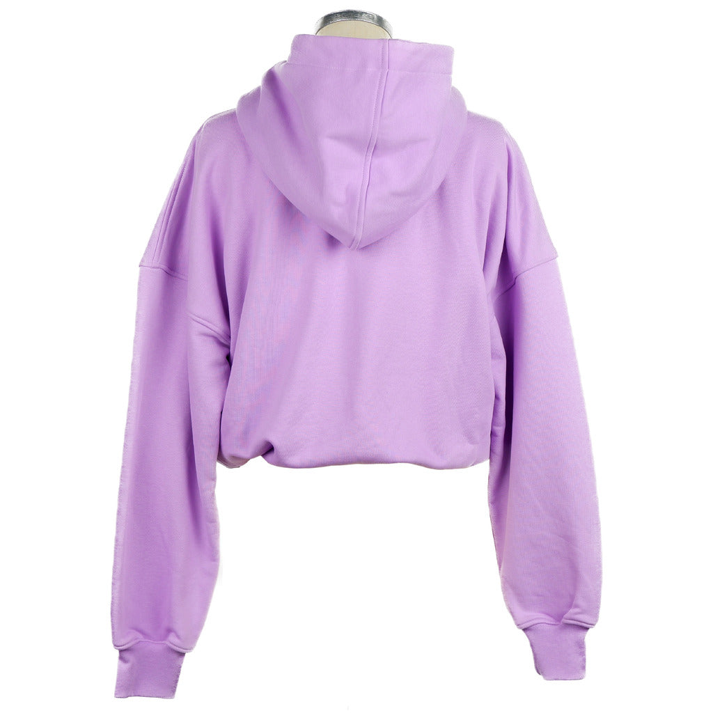 Comme Des Fuckdown Short Hooded Sweatshirt With Gathered And Stretchy — view 2