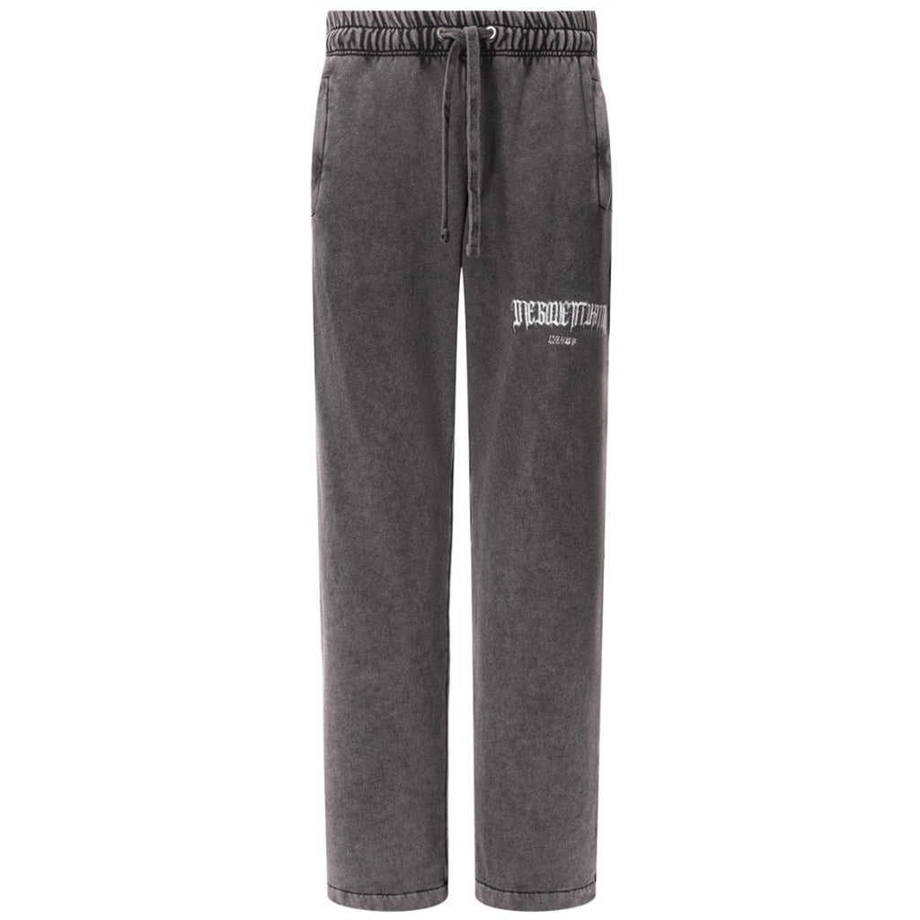 Diego Venturino Cotton Trousers Piombo Vintage