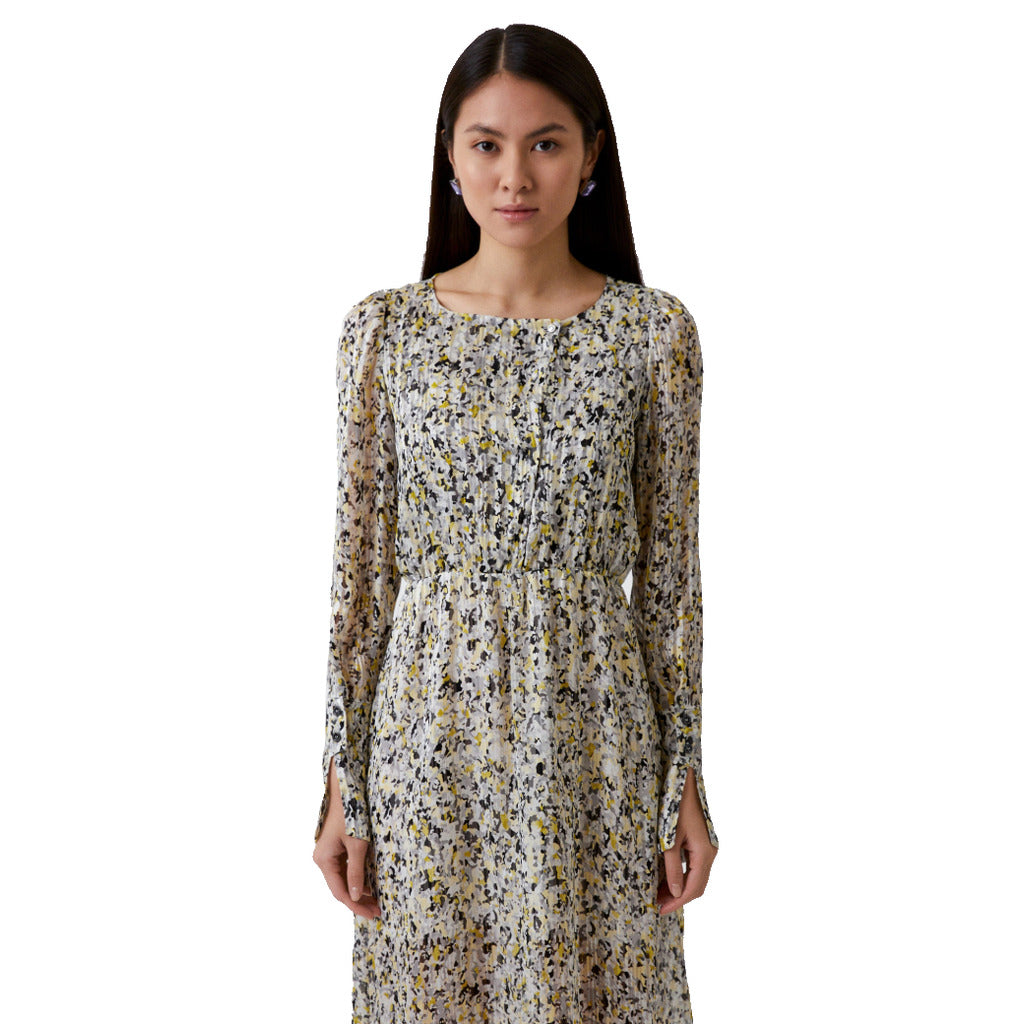 Patrizia Pepe Dress Abstract Camu Print — view 3