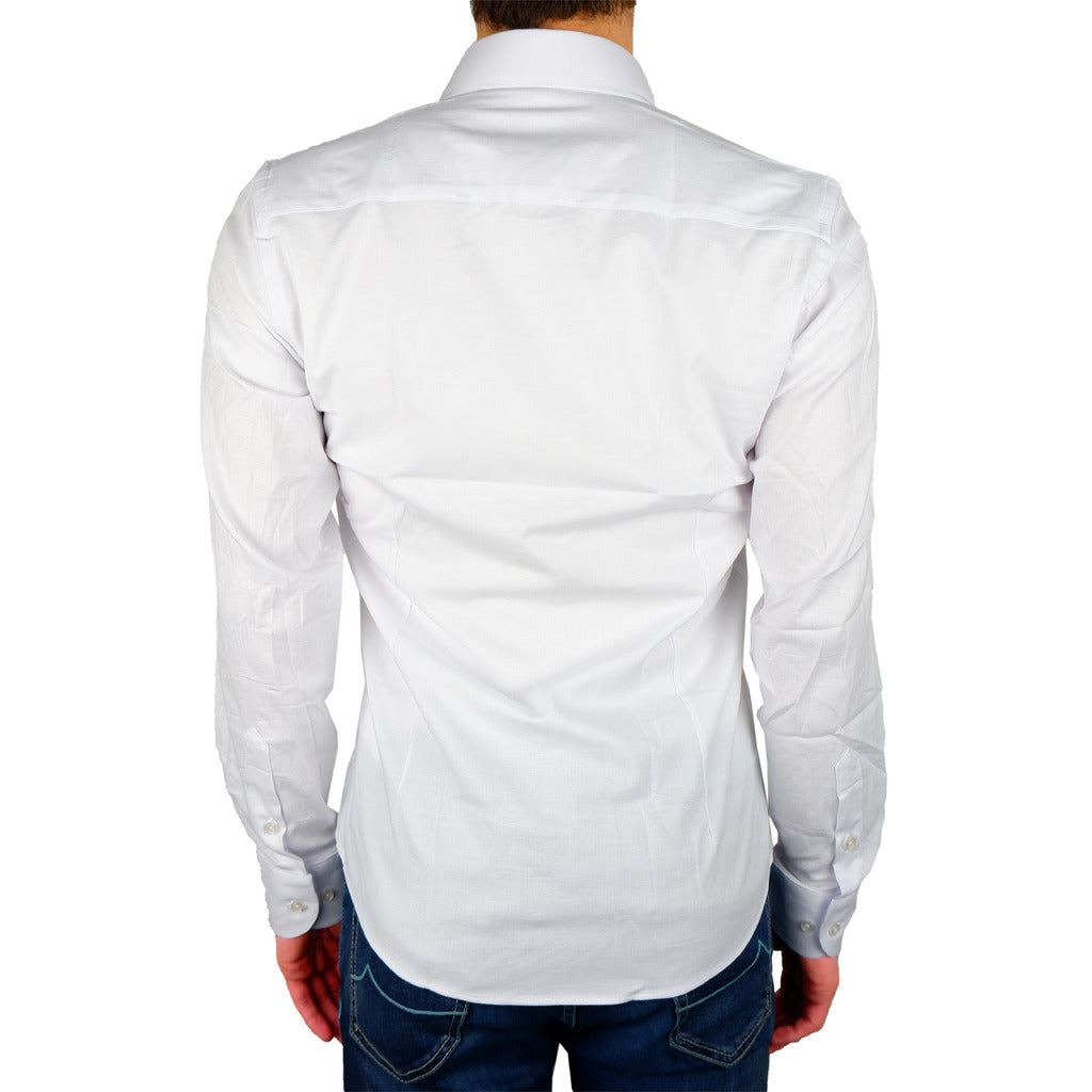 100% Milano Cotton Shirt White — view 2