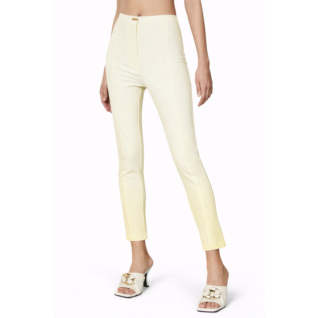 Patrizia Pepe Trousers Coconut White Ivory