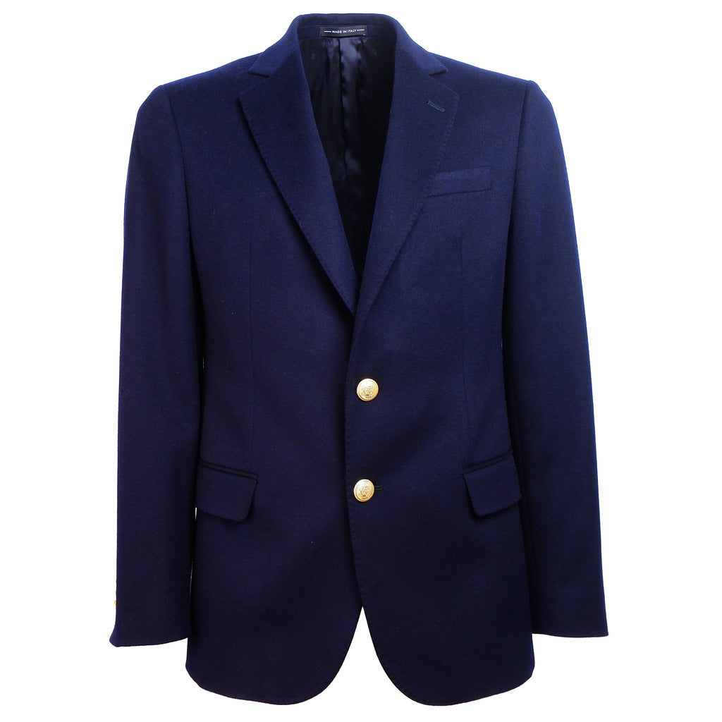 Loro Piana Wool Jacket Gold Blue