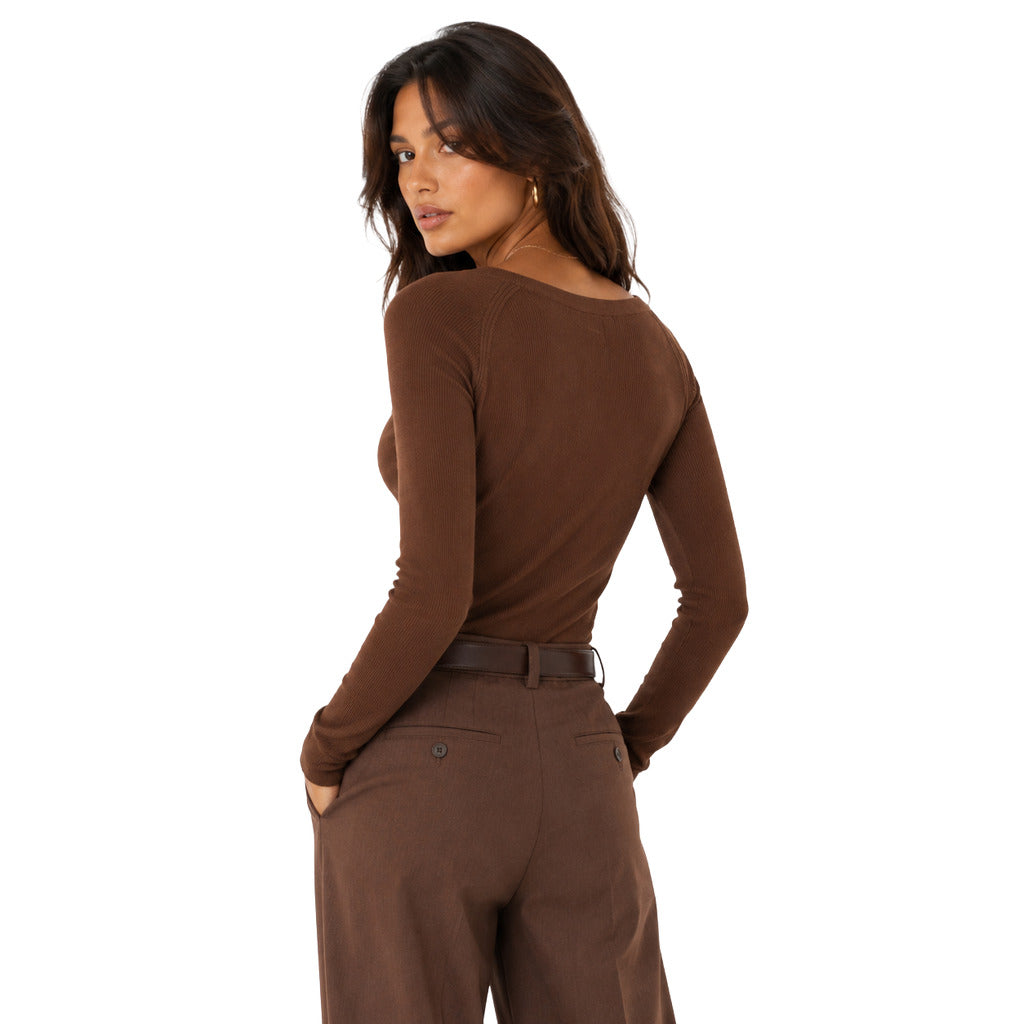 Dolce & Gabbana Sweater Sleeve Long Brown — view 2