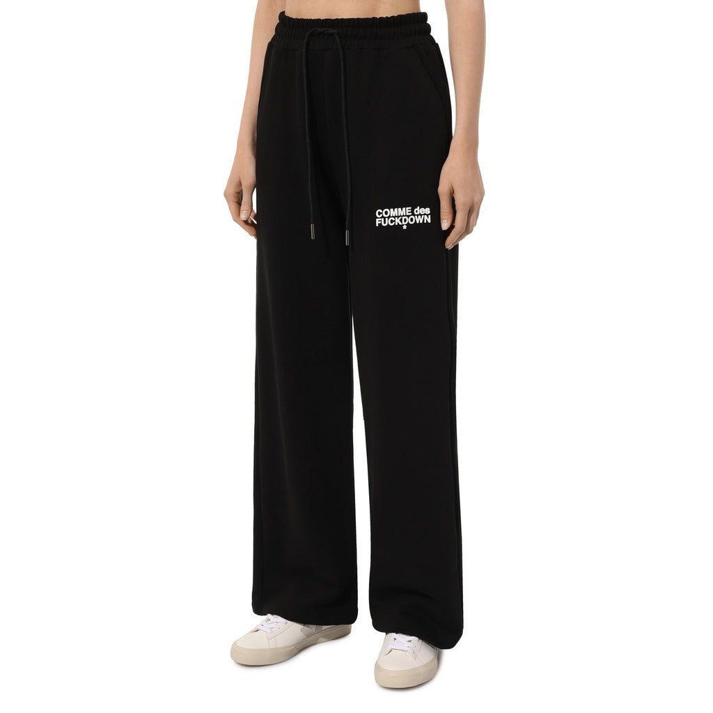 Comme Des Fuckdown Cotton Trousers Sweatshirt Neri