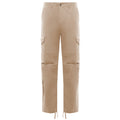 Comme Des Fuckdown Cotton Trousers Cargo Beige