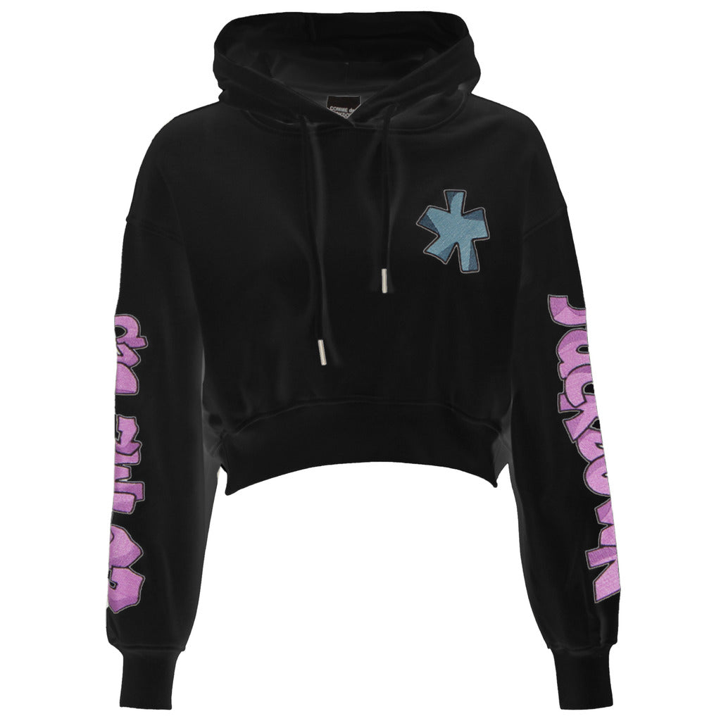 Comme Des Fuckdown Cotton Sweatshirt Hooded Ricamo