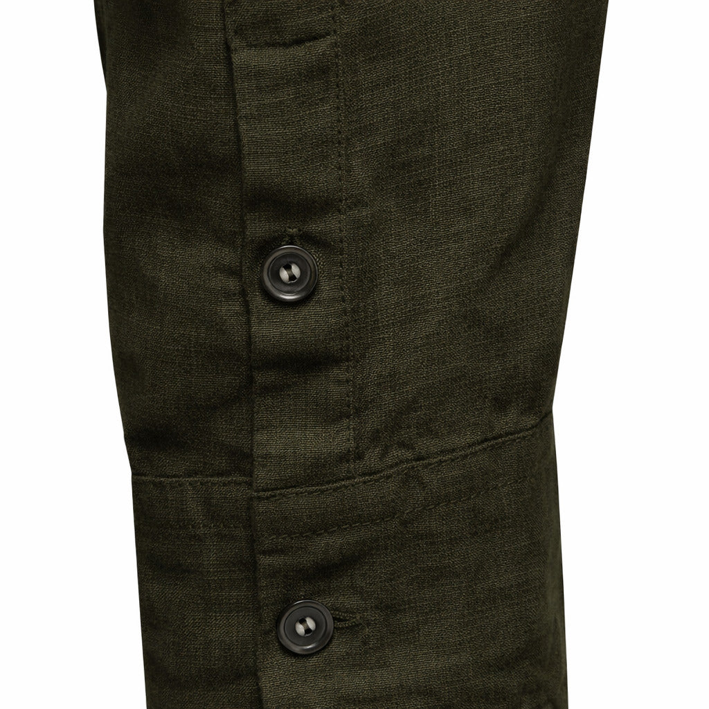 Alpha Studio Shirt Guru Linen Green — view 3