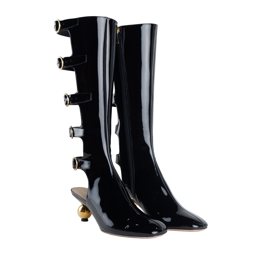 Dior Leather Boots Black — view 2