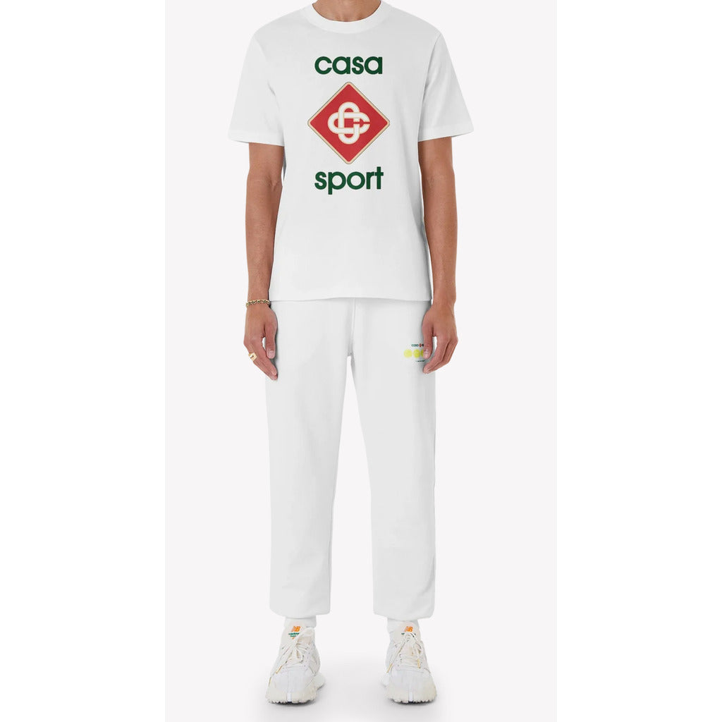 Casablanca Cotton T-Shirt Tennis Club White — view 4