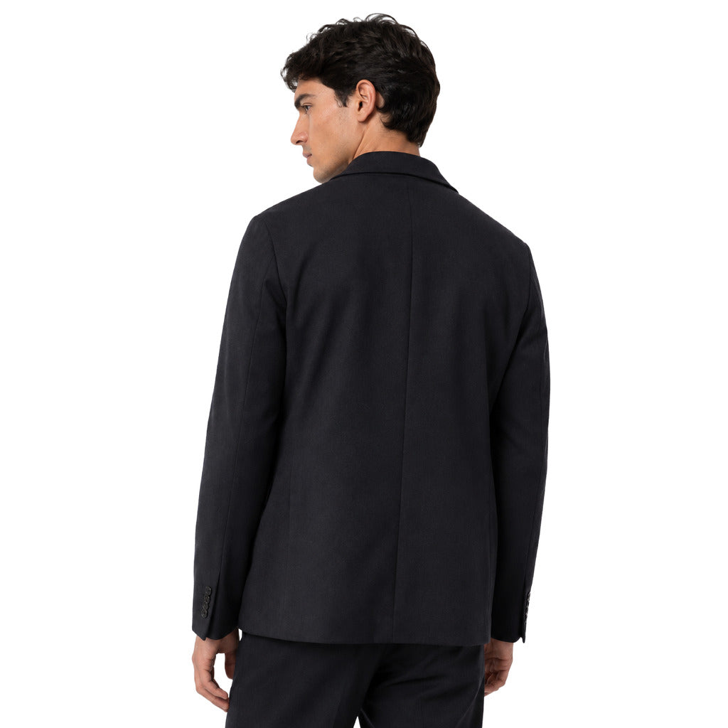Dolce & Gabbana Jacket Single-Breasted Cashmere Blue — view 2