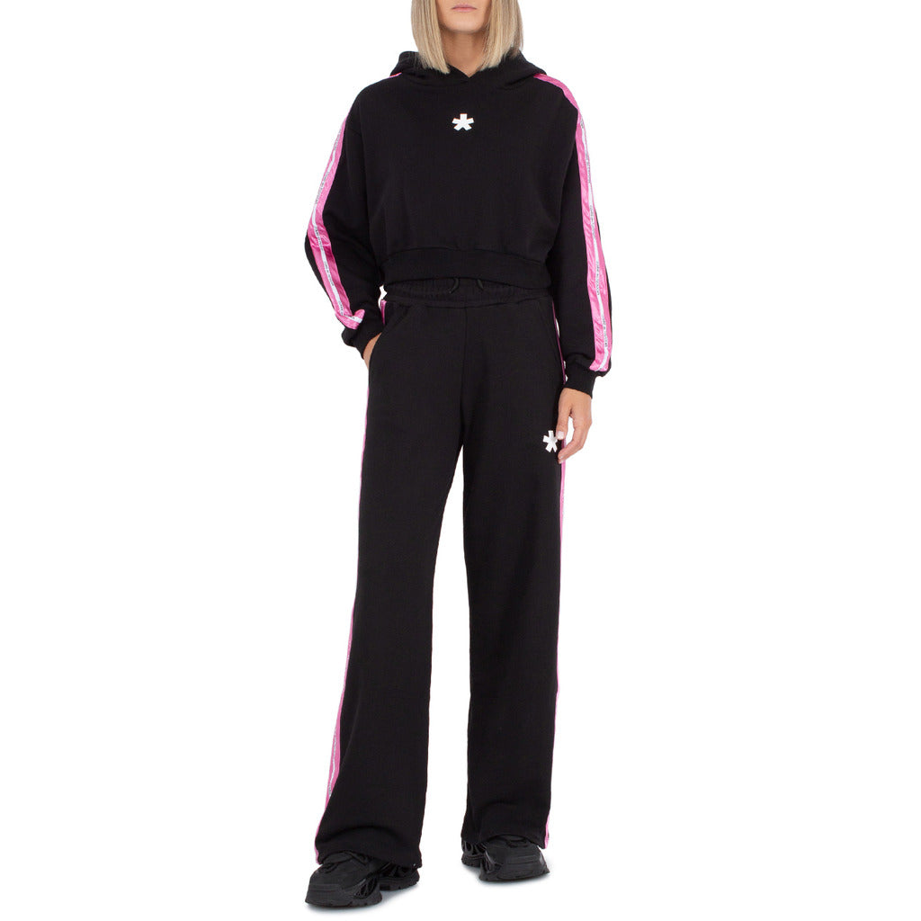 Comme Des Fuckdown Cotton Trousers Palazzo Bandina Fuchsia — view 4