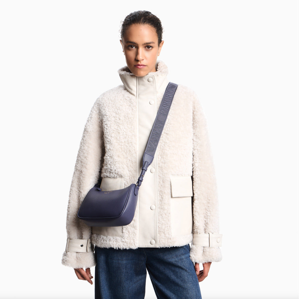 Emporio Armani Leather Bag Mini Baguette — view 6