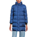 Love Moschino Long Down Jacket In Polyester With Zip