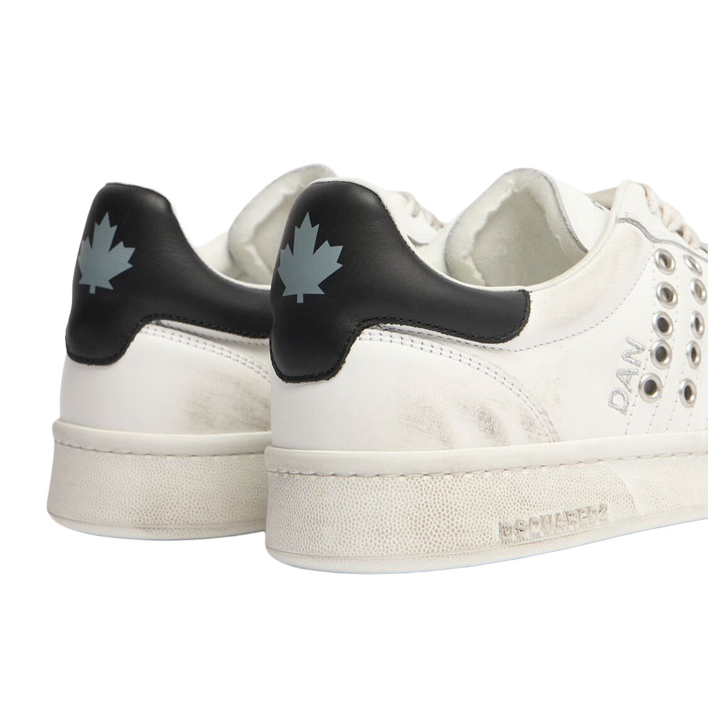 Dsquared2 Calfskin Underwear Sneaker White — view 6