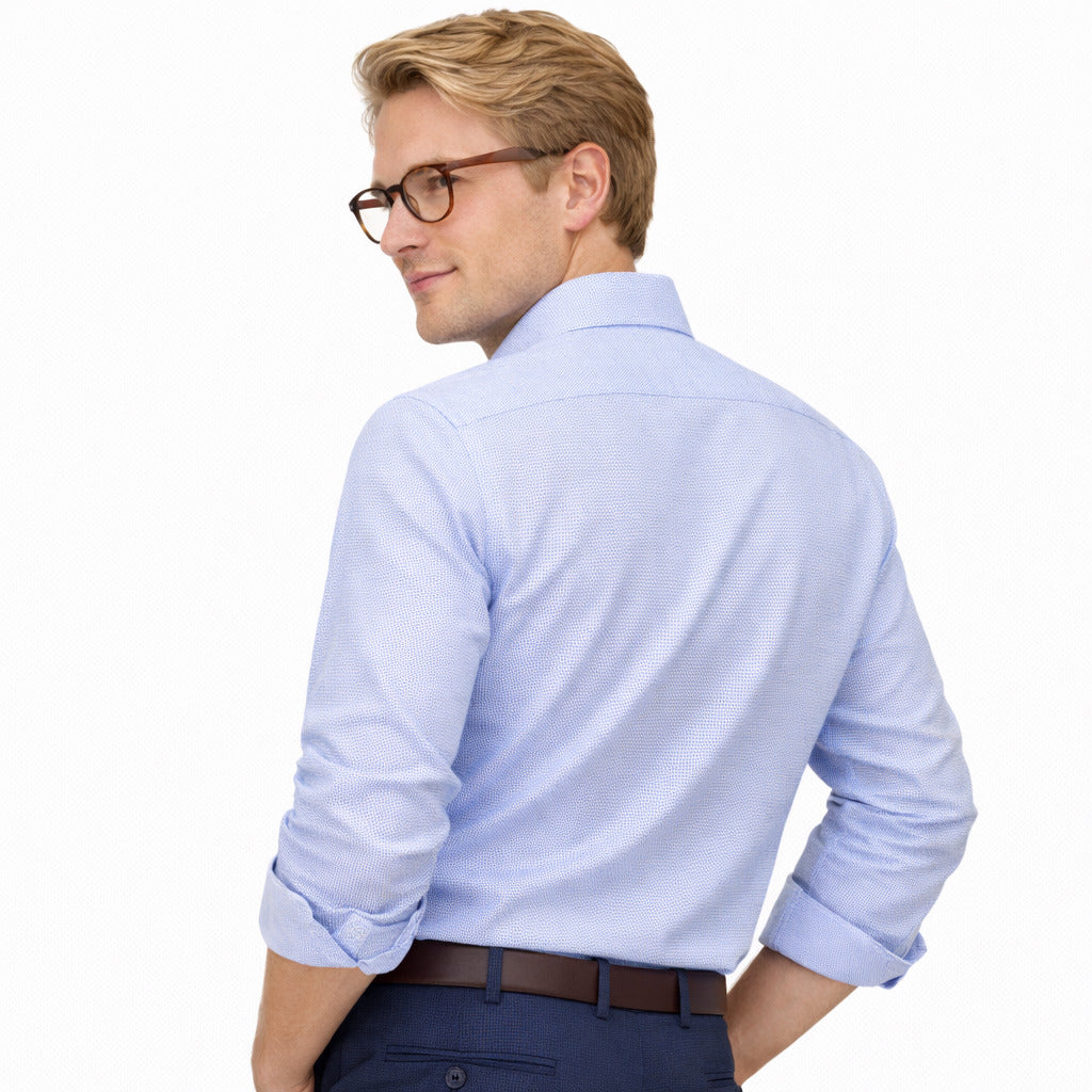 Bagutta Cotton Shirt Uomo Walter402383 — view 2