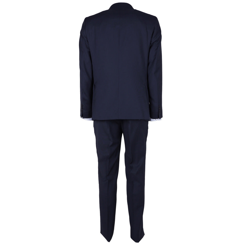 Ermenegildo Zegna Tessuto Wool Suit Blue — view 2