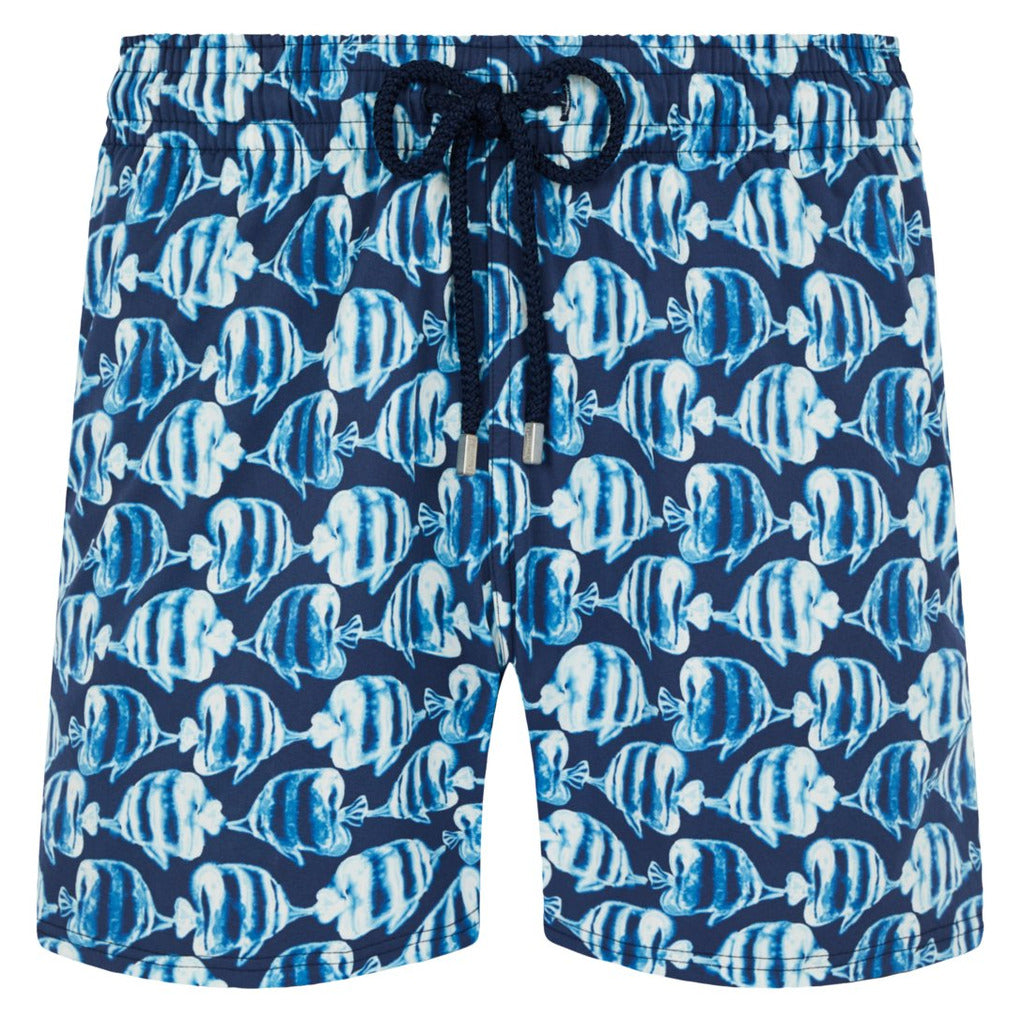 Vilebrequin Cotton Swim Shorts Sea Fish