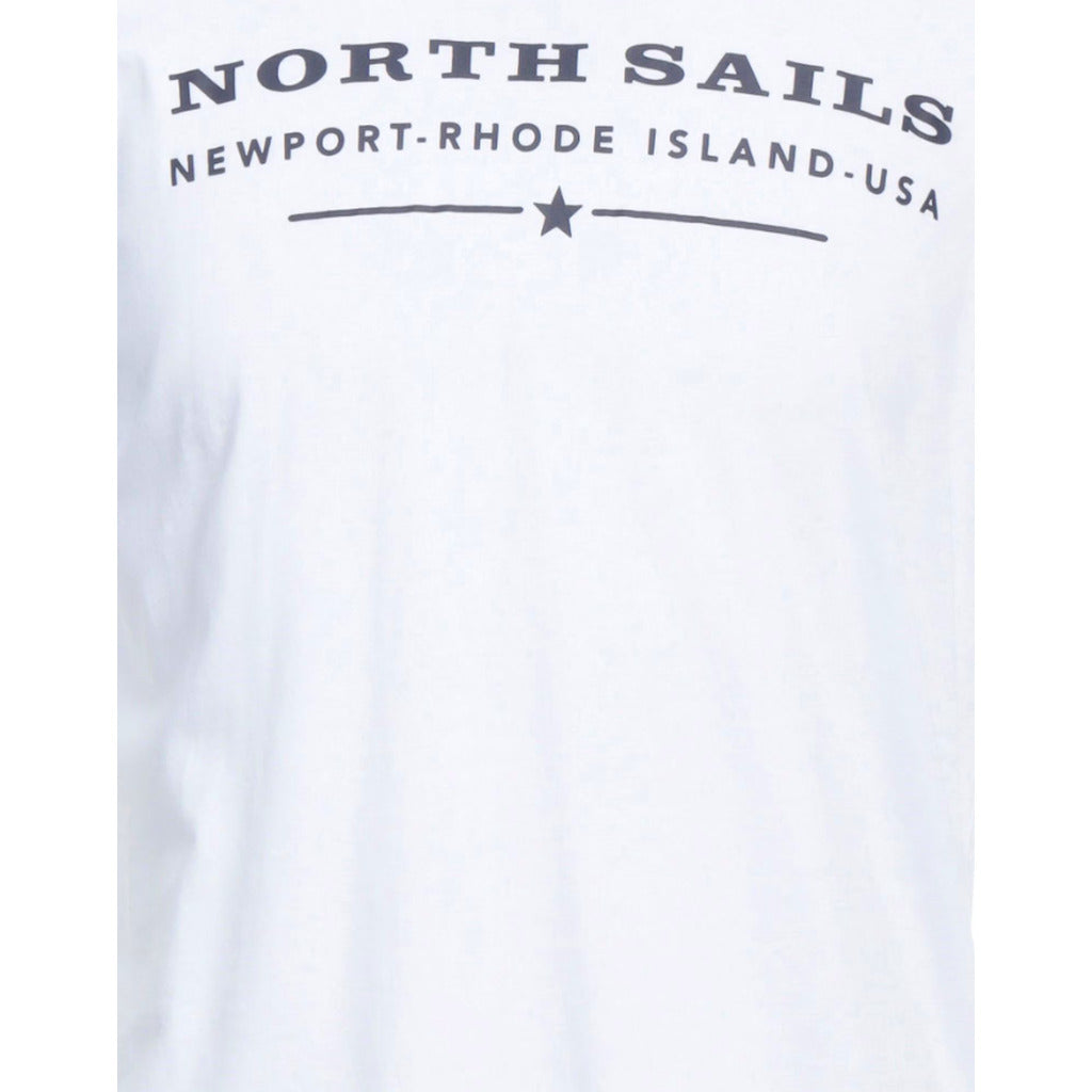 North Sails Cotton Newport Rhode Island T-Shirt White — view 5