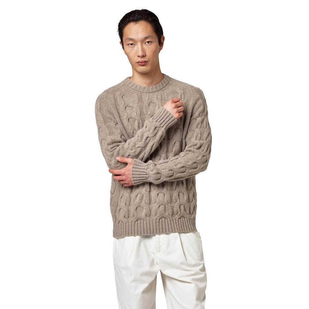 Alpha Studio Cashmere Sweater Greige Beige