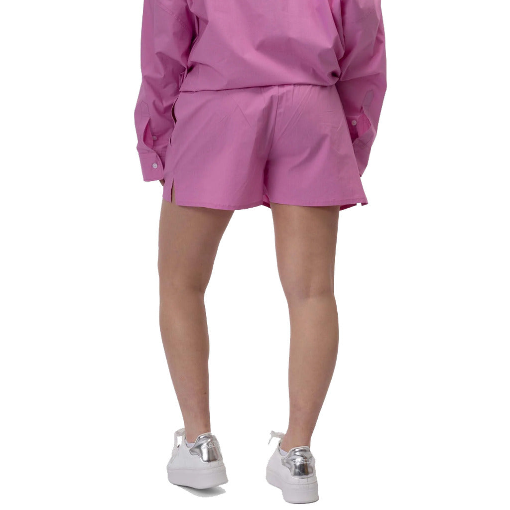 Hinnominate Cotton Bermuda Cotone Rosa — view 2