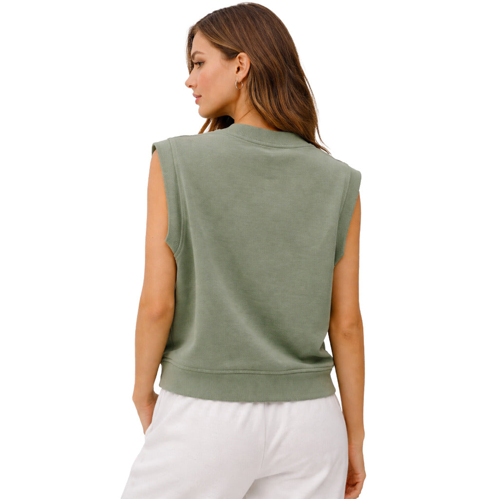 Comme Des Fuckdown Sweatshirt Smanicata Green — view 3