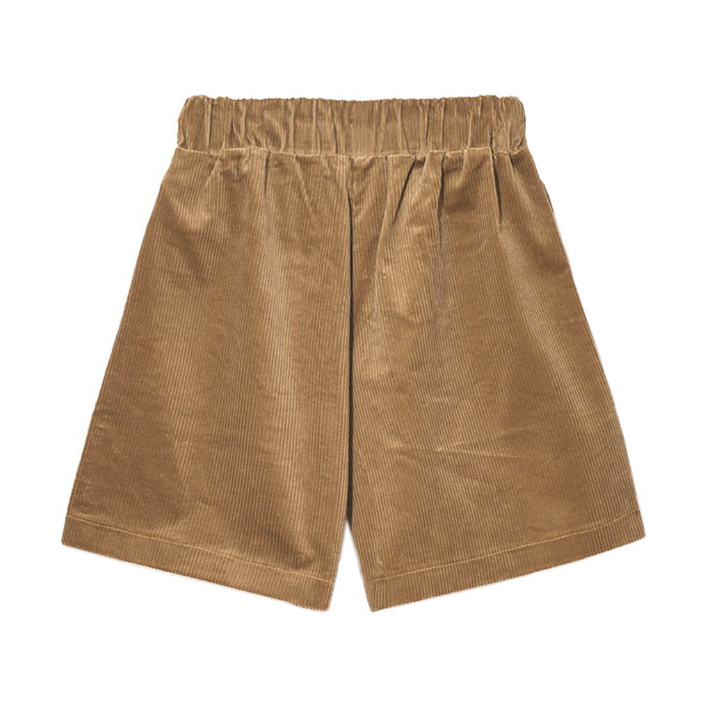 Comme Des Fuckdown Stretch Cotton Velvet Shorts With Two Front — view 2