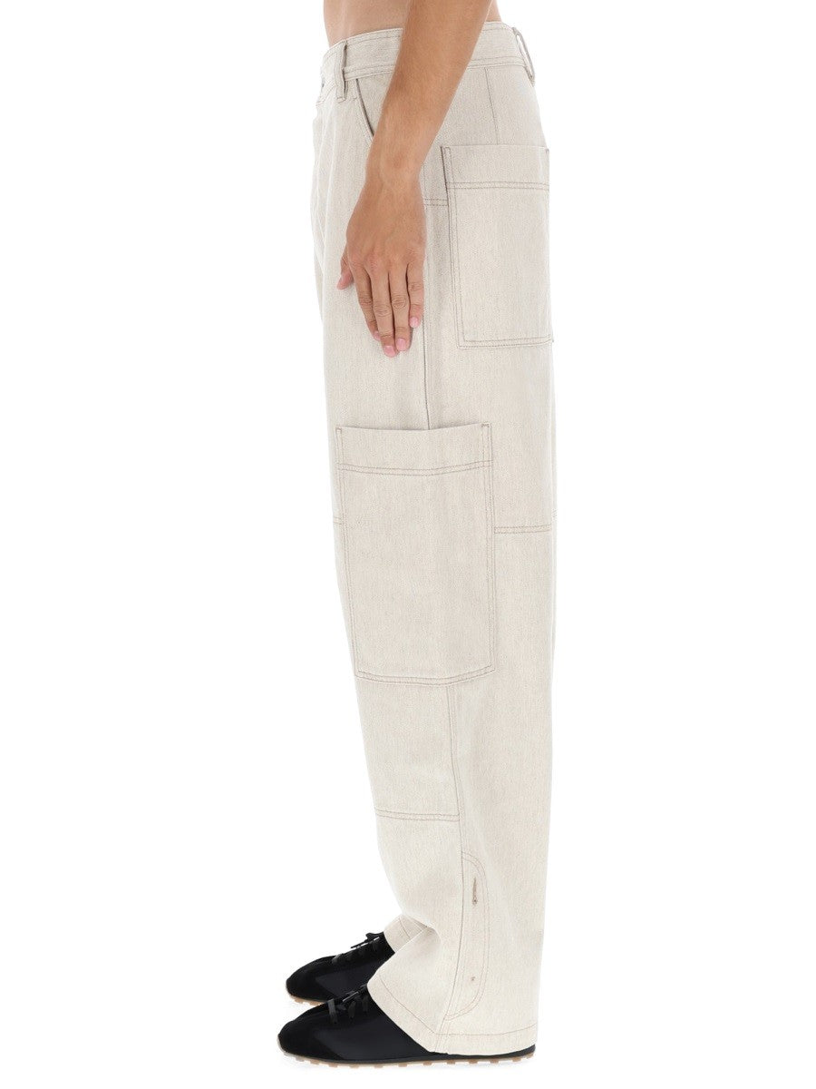JACQUEMUS "LE CARGO DE-NIMES CARRÉ" PANTS