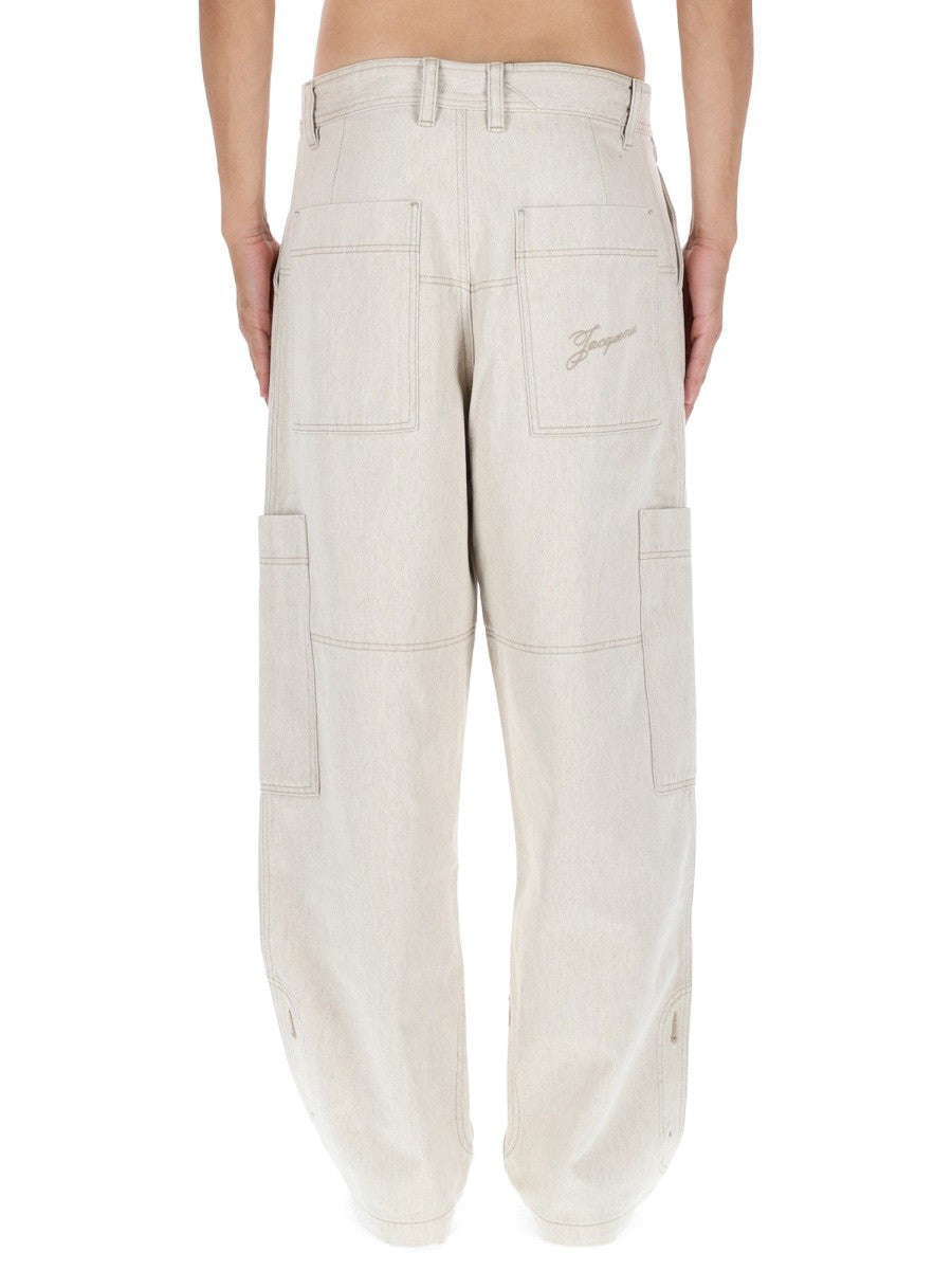 JACQUEMUS "LE CARGO DE-NIMES CARRÉ" PANTS