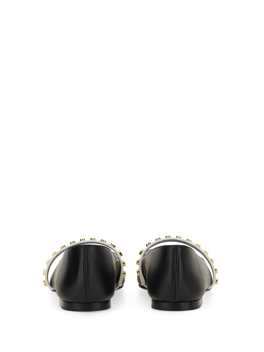 Alexander Mcqueen LEATHER BALLERINA