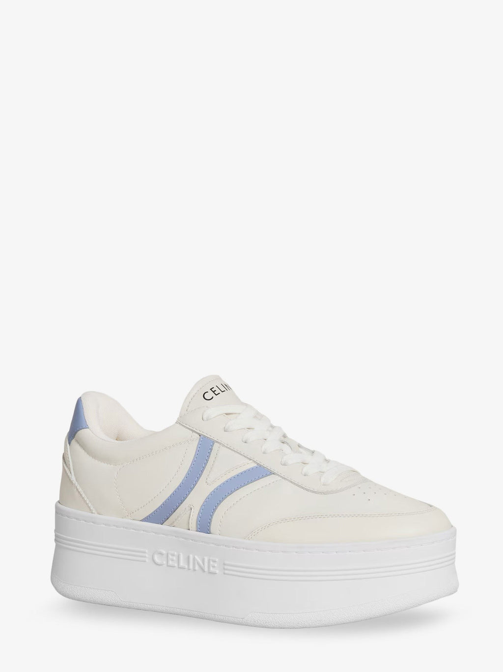 Celine Leather Block sneakers with Triomphe logo on the back
