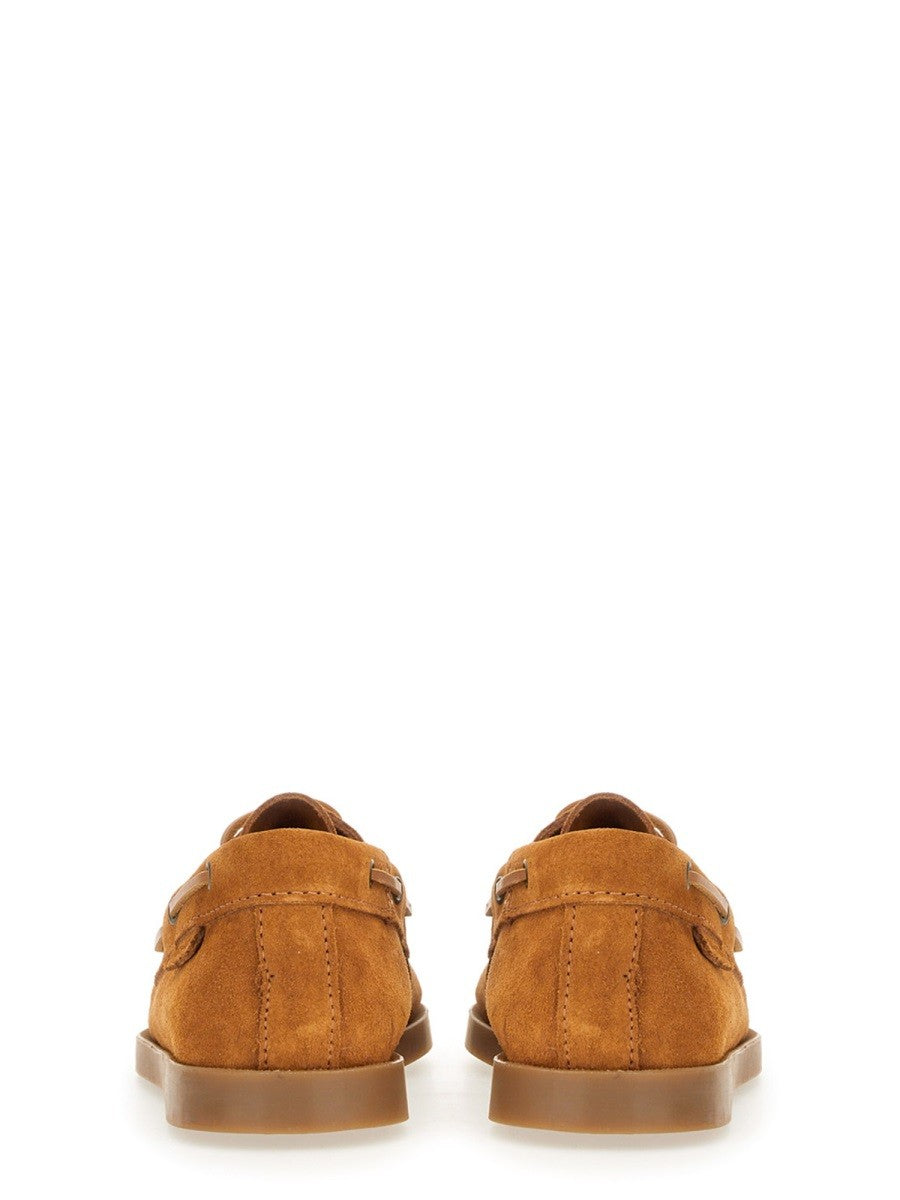 MANEBI LEATHER BOAT MOCCASIN