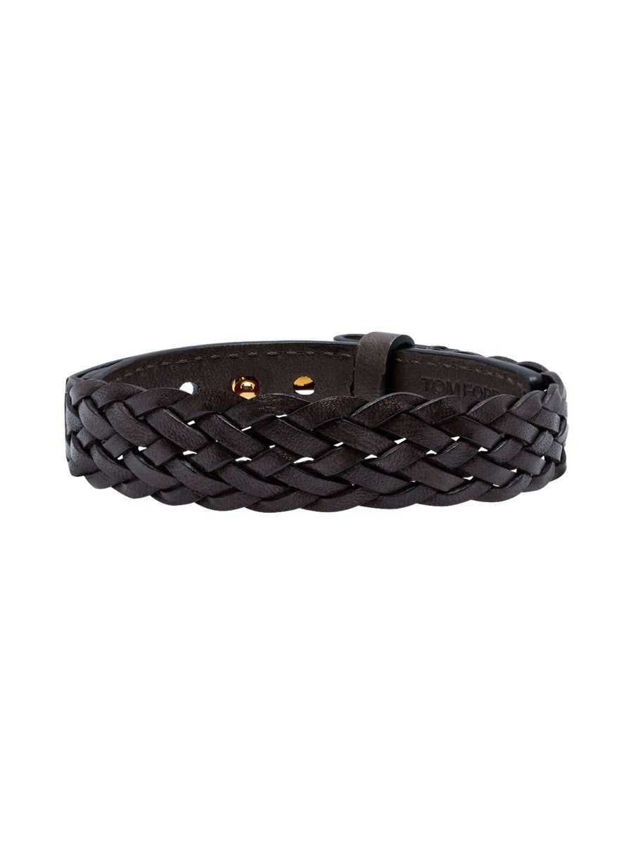 TOM FORD LEATHER BRACELET
