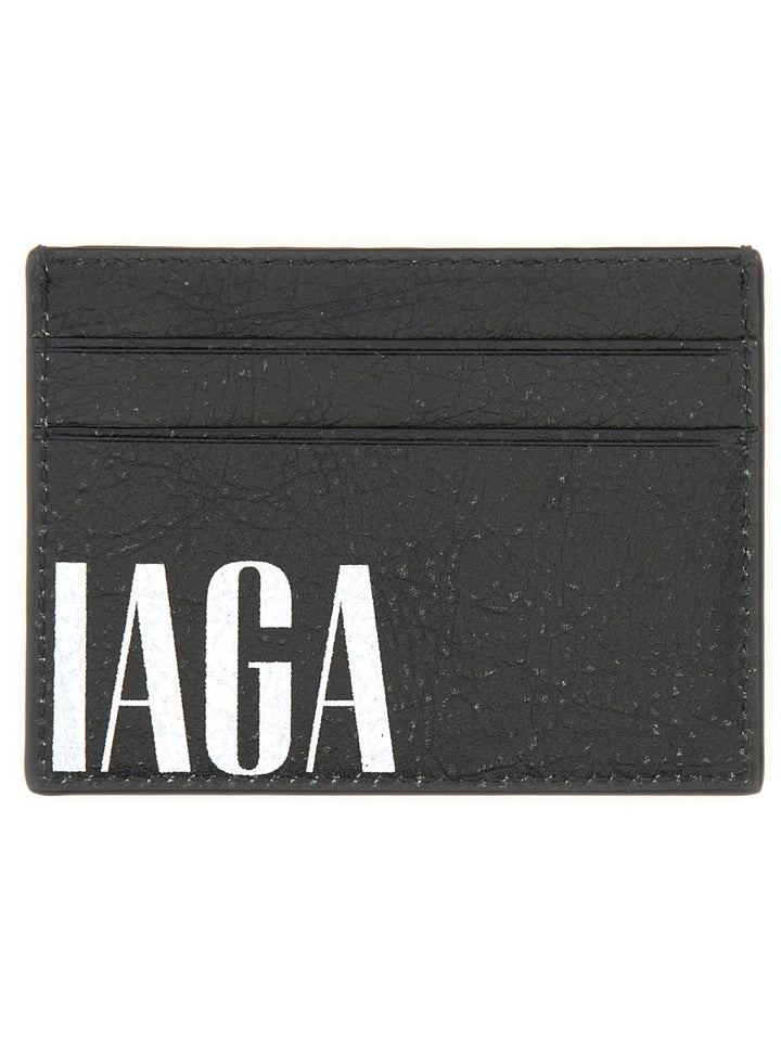 Balenciaga LEATHER CARD HOLDER
