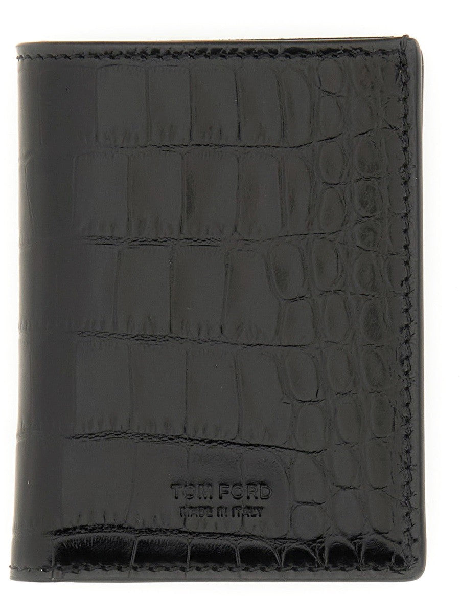 TOM FORD LEATHER CARD HOLDER