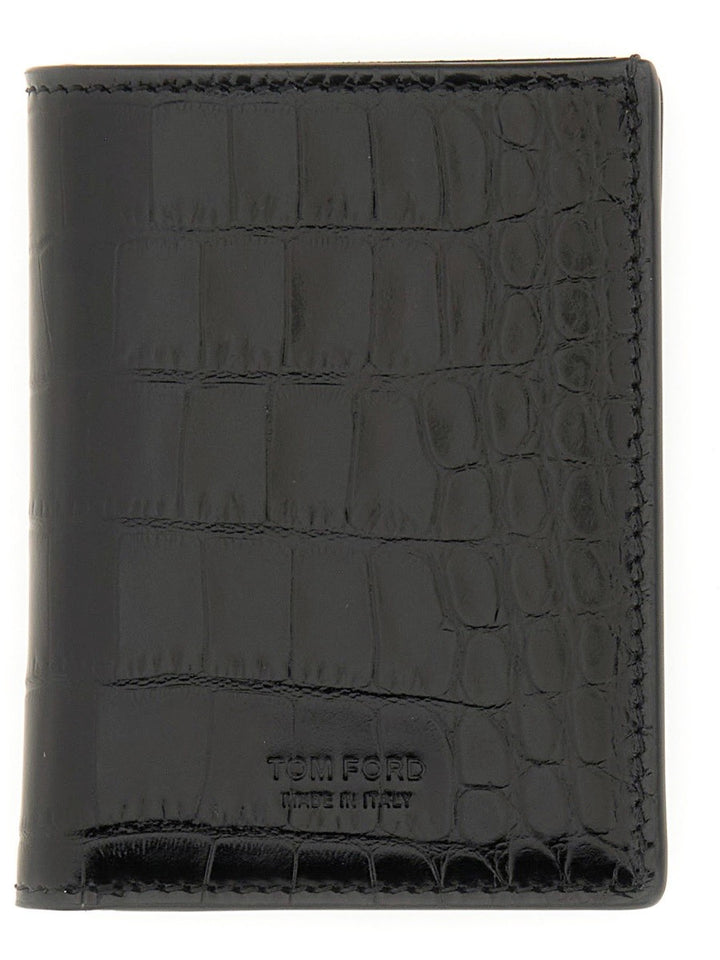 TOM FORD LEATHER CARD HOLDER