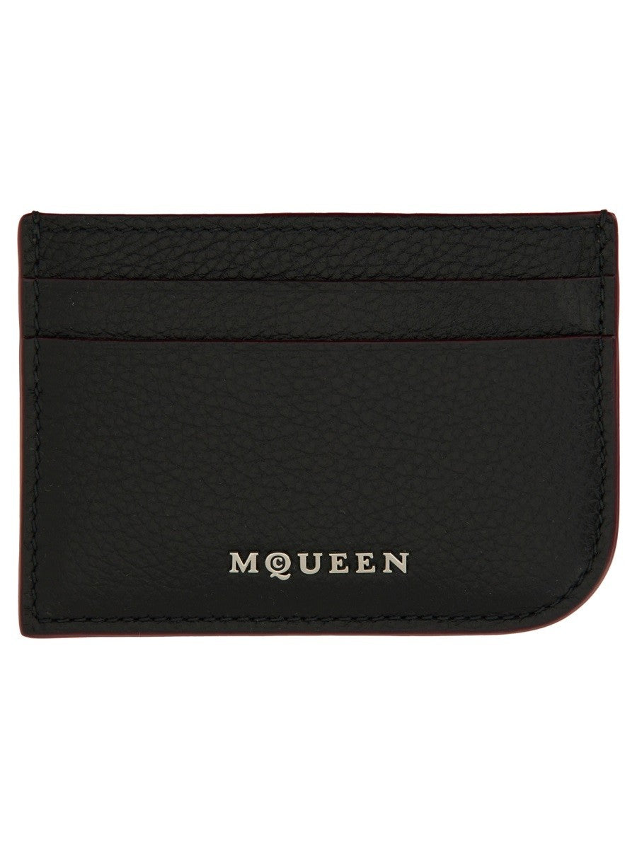 Alexander Mcqueen LEATHER CARD HOLDER