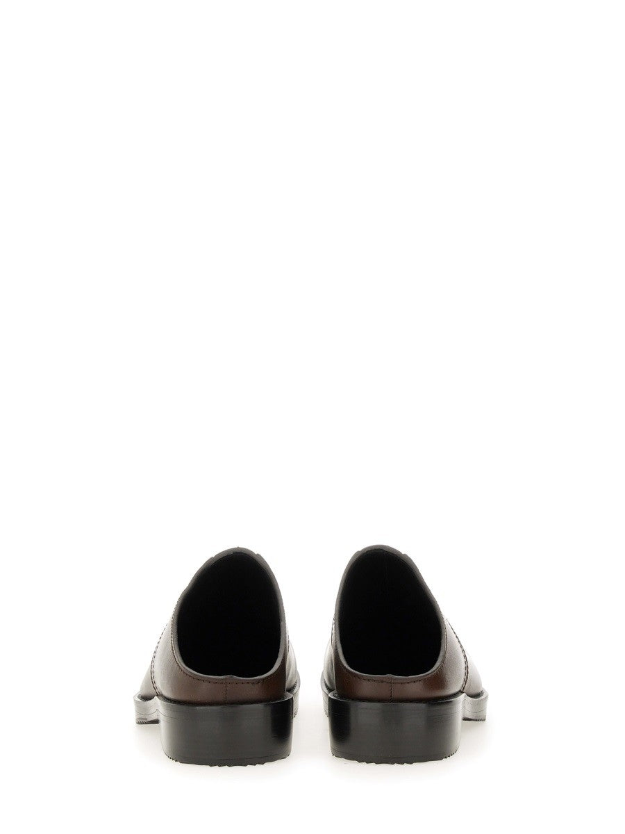 Dries Van Noten LEATHER CLOGS